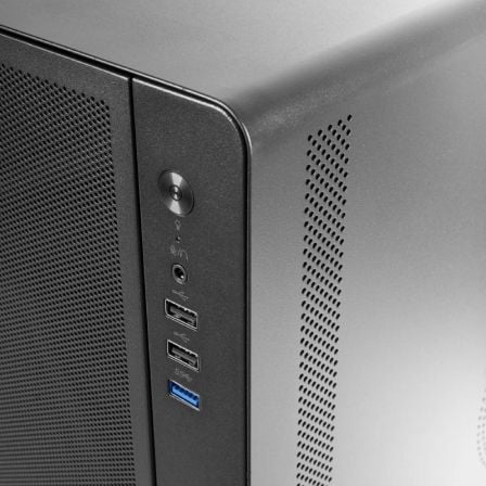 Tacens Caja de PC 2Aero ATX Negra para Placas ATX, con 1x 3.5", 4x 2.5", USB 3.0 y USB 2.0 - Negro